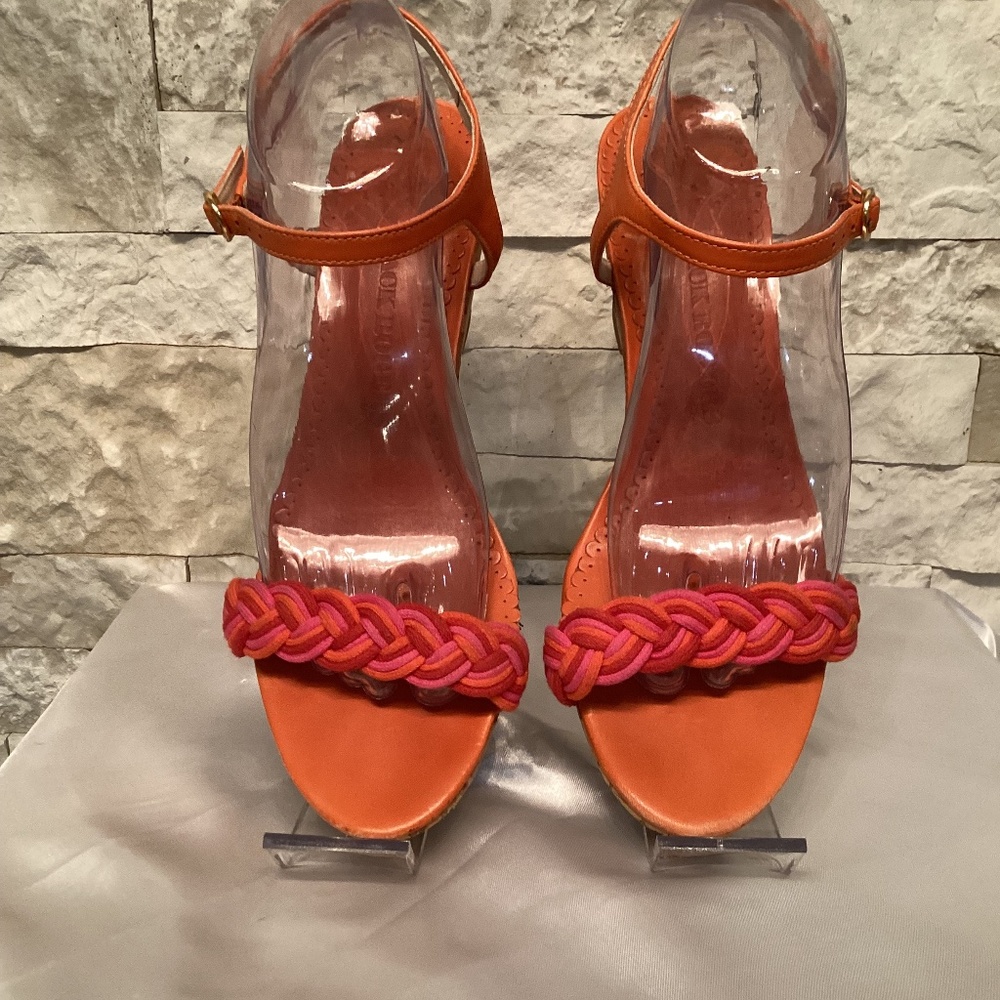 Jack Rogers Cork Wedge Heels